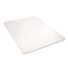 Economat Non-Studded All Day Use Chair Mat For Hard Floors, Rectangular, 46" x 60", Clear, Ships Flat