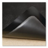 Ergonomic Sit Stand Mat For Flat To Low Pile Carpeted And Hard Floors, Rectangular, Beveled Edges, 36" x 48", Black