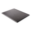 Ergonomic Sit Stand Mat For Flat To Low Pile Carpeted And Hard Floors, Rectangular, Beveled Edges, 36" x 48", Black