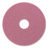 Twister Floor Pad, 20" Diameter, Pink, 2/Carton