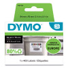Days Of The Week Barcode Labels For Labelwriter Label Printers, 2.75 x 2.12, Black/White, 400 Labels/Roll
