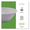 Vanguard Renewable And Compostable Sugarcane Bowls, 32 Oz, White, 400/Carton