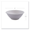 Vanguard Renewable And Compostable Sugarcane Bowls, 32 Oz, White, 400/Carton