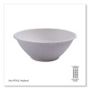 Vanguard Renewable And Compostable Sugarcane Bowls, 32 Oz, White, 400/Carton