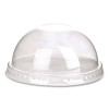 Greenstripe Cold Cup Dome Lids, No Hole, Fits 9 Oz To 24 Oz Cold Cups, Plastic, Clear, 100/Pack, 10 Packs/Carton