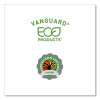 Vanguard Renewable And Compostable Sugarcane Plates, 10 x 10, White, 250/Carton