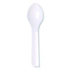 Plantware Cpla Tasting Spoon, Plastic, 3", White, 2,000/Carton