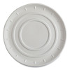 Vanguard Molded Fiber Pizza Tray, 14" Diameter, White, Sugarcane, 50/Carton