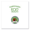 Vanguard Worldview Renewable And Compostable Sugarcane Take-Out Containers, 16 Oz, 7 x 5 x 1, White, 400/Carton