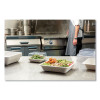 Vanguard Worldview Renewable And Compostable Sugarcane Take-Out Containers, 36 Oz, 8 x 8 x 2, White, 200/Carton