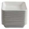 Vanguard Worldview Renewable And Compostable Sugarcane Take-Out Containers, 36 Oz, 8 x 8 x 2, White, 200/Carton