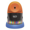 Crayonpro Electric Sharpener, School Version, Ac-Powered, 5.63 X 8.75 X 7.13, Orange/Blue