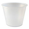 Portion Cups, 5.5 Oz, Plastic, Translucent, 125/Sleeve, 20 Sleeve/Carton