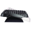 Standard Footrest, Adjustable, 17.63w X 13.13d X 3.75h, Graphite