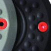 Afs-Tex 2000X Anti-Fatigue Mat, Oval, Black Anti-Slip Surface, 16" x 24"