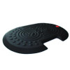 Afs-Tex 2000X Anti-Fatigue Mat, Oval, Black Anti-Slip Surface, 16" x 24"