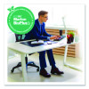 Ecotex Marlon Bioplus Rectangular Polycarbonate Chair Mat For Hard Floors, Rectangular, 46" x 60", Clear