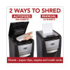 Autofeed+ 300X Super Cross-Cut Office Shredder, 300 Auto/10 Manual Sheet Capacity