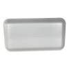 Meat Trays, #10S, 10.93 x 5.75 x 0.63, White, Foam, 500/Carton