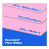 Fore Multipurpose Print Paper, 20 Lb Bond Weight, 8.5 x 14, Pink, 500/Ream