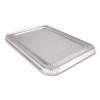 Steam Pan Foil Lids, Fits Full-Size Pan, 40 Gauge, 12.88 x 20.81, 50/Carton