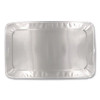 Steam Pan Foil Lids, Fits Full-Size Pan, 40 Gauge, 12.88 x 20.81, 50/Carton