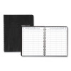 Eight-Person Group Practice Daily Appointment Book, 11 x 8.5, Black Cover, 12-Month (Jan To Dec): 2026