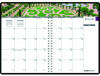 Earthscapes Recycled Weekly/Monthly Planner, Gardens Of The World Photography, 10 x 7, Black Cover, 12-Month (Jan-Dec): 2026