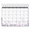 Recycled Wild Flower Wall Calendar, Wild Flowers Artwork, 15 x 12, White/Multicolor Sheets, 12-Month (Jan To Dec): 2026