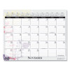 Recycled Wild Flower Wall Calendar, Wild Flowers Artwork, 15 x 12, White/Multicolor Sheets, 12-Month (Jan To Dec): 2026