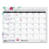 Recycled Wild Flower Wall Calendar, Wild Flowers Artwork, 15 x 12, White/Multicolor Sheets, 12-Month (Jan To Dec): 2026