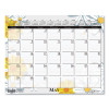 Recycled Wild Flower Wall Calendar, Wild Flowers Artwork, 15 x 12, White/Multicolor Sheets, 12-Month (Jan To Dec): 2026
