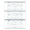 Recycled Undated Assignment Book For Intermediate Grades, 40-Weeks: Eight-Subject Day, Blue Cover, (100) 11 x 8.5 Sheets