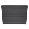 Brigade 700 Series Lateral File, 2 Legal/Letter-Size File Drawers, Charcoal, 36" X 18" X 28"