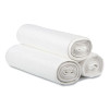 Draw-Tuff Institutional Draw-Tape Can Liners, Drawstring, 12 Gal, 28" x 24", White, 25 Bags/Roll, 12 Rolls/Carton