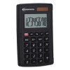 15921 Pocket Calculator With Hard Shell Flip Cover, 8-Digit Lcd