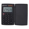 15921 Pocket Calculator With Hard Shell Flip Cover, 8-Digit Lcd