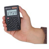 15921 Pocket Calculator With Hard Shell Flip Cover, 8-Digit Lcd