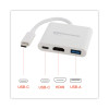 Usb Type-C Hdmi Multiport Adapter, Hdmi/Usb-C/Usb 3.0, 0.65 Ft, White
