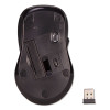 Hyper-Fast Scrolling Mouse, 2.4 Ghz Frequency/26 Ft Wireless Range, Right Hand Use, Black