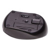 Hyper-Fast Scrolling Mouse, 2.4 Ghz Frequency/26 Ft Wireless Range, Right Hand Use, Black