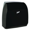 Slimroll Manual Towel Dispenser, 12.65 x 13.02 x 7.18, Black