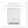 Icon Automatic Roll Towel Dispenser, 20.12 x 16.37 x 13.5, White Mosaic