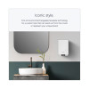 Icon Automatic Soap And Sanitizer Dispenser, 1.2 L, 8.06 x 14.18 x 4.75, White Mosaic