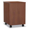 Trento Line Mobile Pedestal File, Left Or Right, 2-Drawers: Box/File, Legal/Letter, Cherry, 16.5" X 19.75" X 23.63"