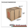 Trento Line Mobile Pedestal File, Left Or Right, 2-Drawers: Box/File, Legal/Letter, Cherry, 16.5" X 19.75" X 23.63"