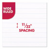 Spiral Notebook, One-Subject, Wide/Legal Rule, Randomly Assorted Cover Color, (70) 10.5" x 7.5" Sheets