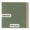 Recycled Plastic Two-Pocket Folder, Side: 3-Hole Punched, Accommodates 11 x 8.5 Sheets, Randomly Assorted Colors