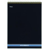 Stiff-Back Wire Bound Notepad, Canary/Blue Cover, Wide/Legal Rule, (70) Canary Yellow 8.5 x 11 Sheets