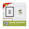 Damage-Free Hanging Picture Hanging Strip Pairs, Holds Up To 2.5 Lb, Medium: 0.75" x 2.75", White, 132/Pack